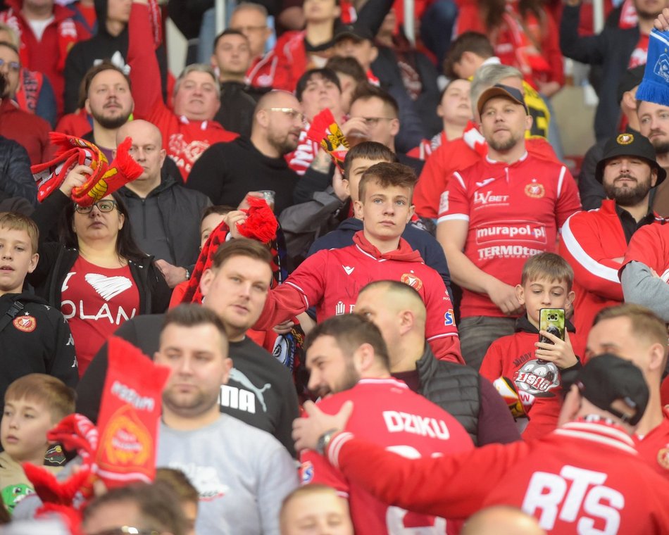 Widzew Łódź kontra Raków Częstochowa