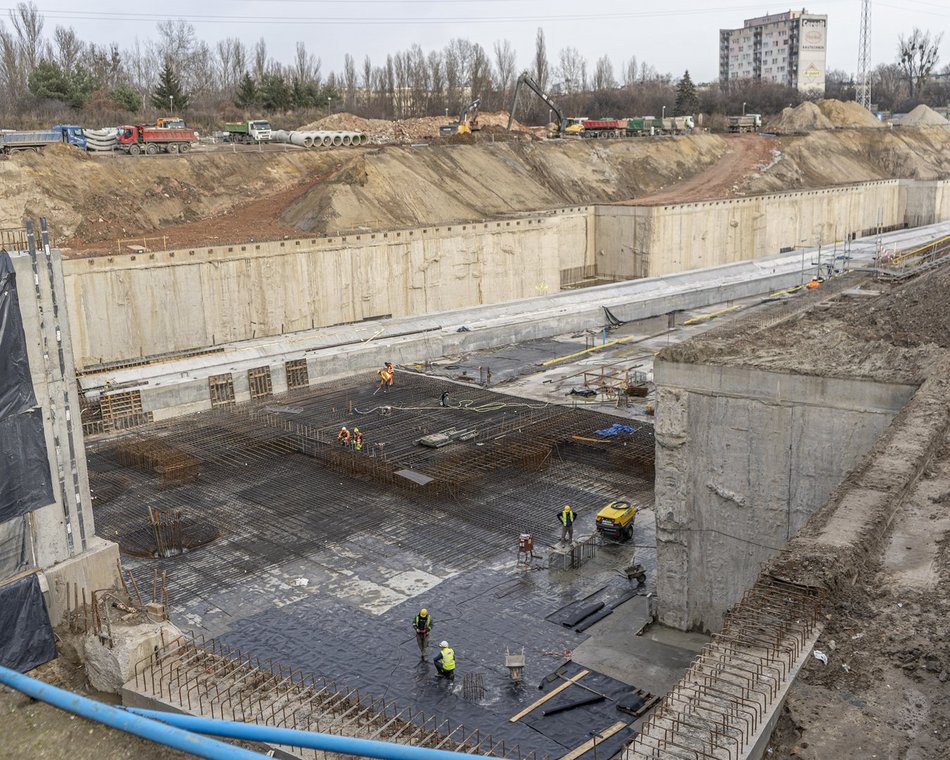 metro lodz tunel srednicowy