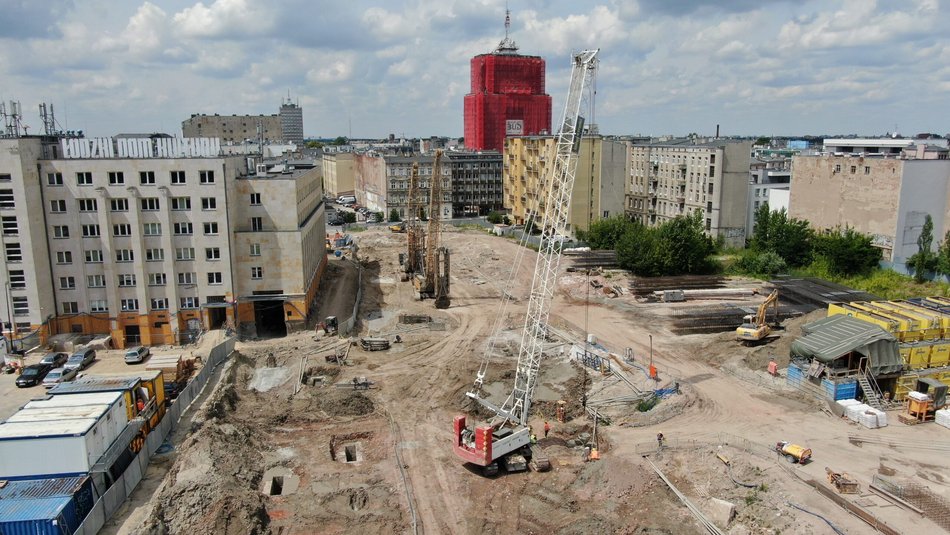 budowa tunelu pod Łodzią