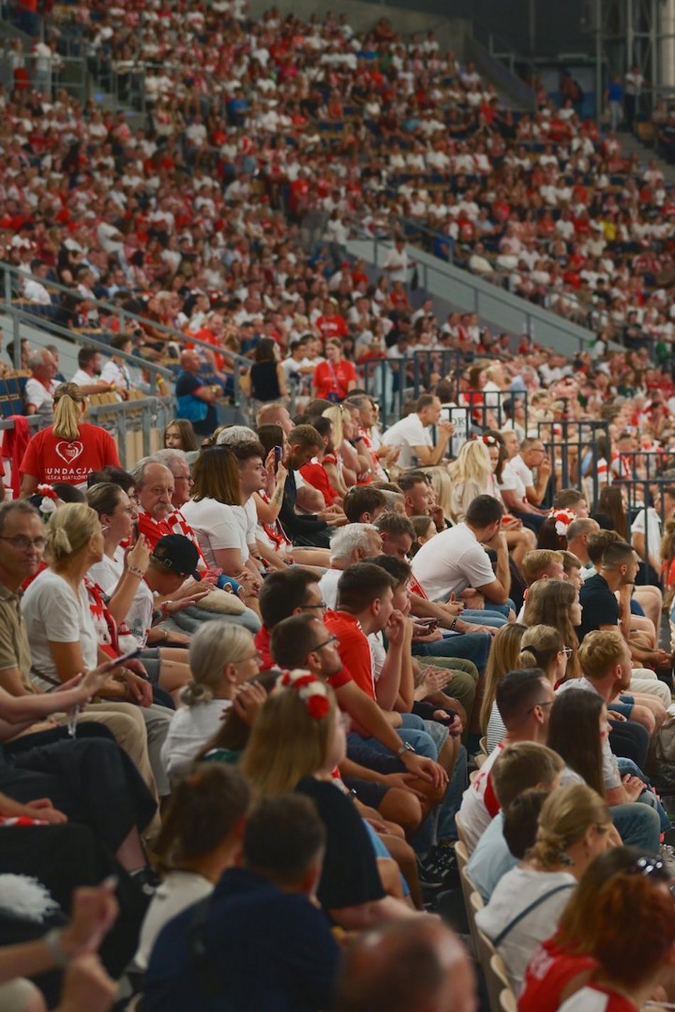 Łódź. Polska gra z Brazylią! Pełne trybuny w Atlas Arenie w Łodzi