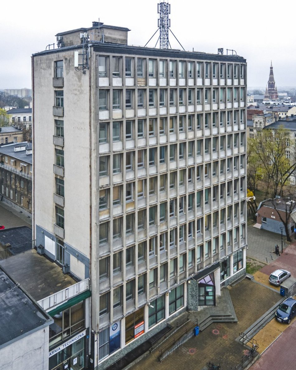 Modernistyczne budynki w Łodzi