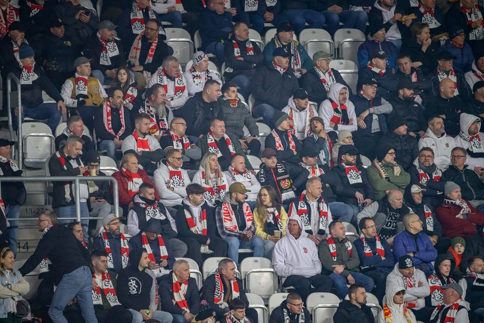 Kibice na meczu ŁKS Łódź z Odrą Opole. Byłeś/aś? Znajdź się w galerii!