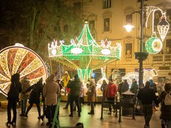 Iluminacja Piotrkowskiej Łódź