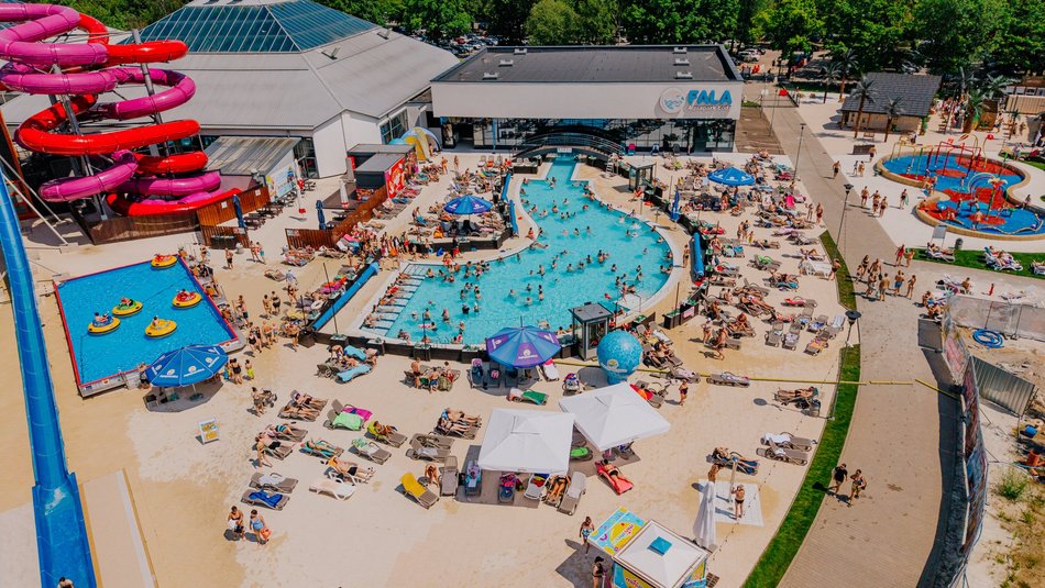 Łódź. Aquapark Fala w Łodzi