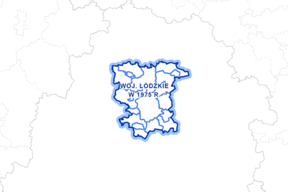 Łódź. Granice administracyjne łódzkiego na przestrzeni lat. W 1919 roku było bliżej nad Bałtyk!
