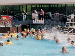 Lany poniedziałek w Aquaparku Fala. Tam wody nie brakowało!