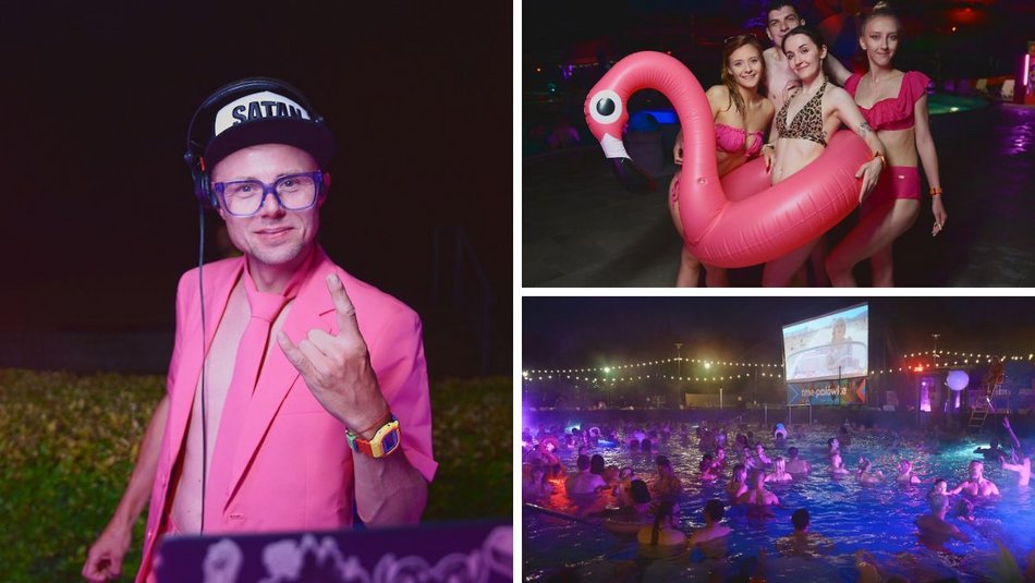 Łódź. Pink Party w Aquaparku Fala. To najbardziej różowa impreza w Łodzi