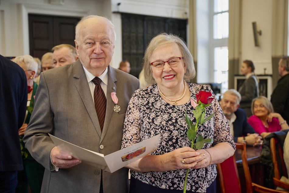 Małżeństwa z Łodzi uhonorowane medalami za wieloletnie pożycie