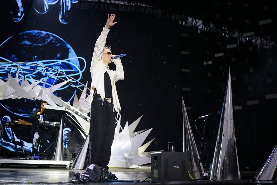 OKI na Łódź Summer Festival 2025. Fani szaleli na jego widok!