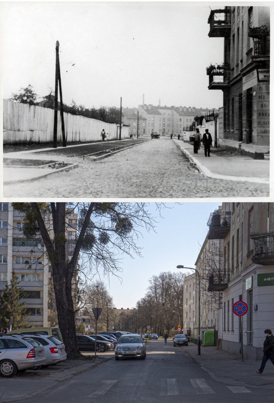 dawna obecna lodz refotografie