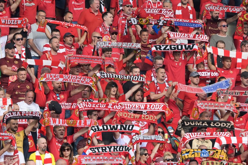 Kibice na meczu Widzewa Łódź kontra GKS Katowice. Byłeś/aś? Znajdź się w galerii
