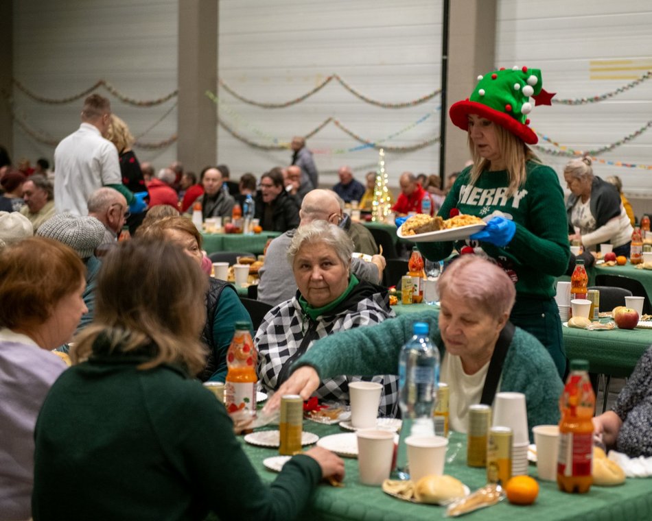 Miejska Wigilia dla osób samotnych w Łodzi 2024