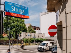 Ulica Struga w Łodzi po remoncie