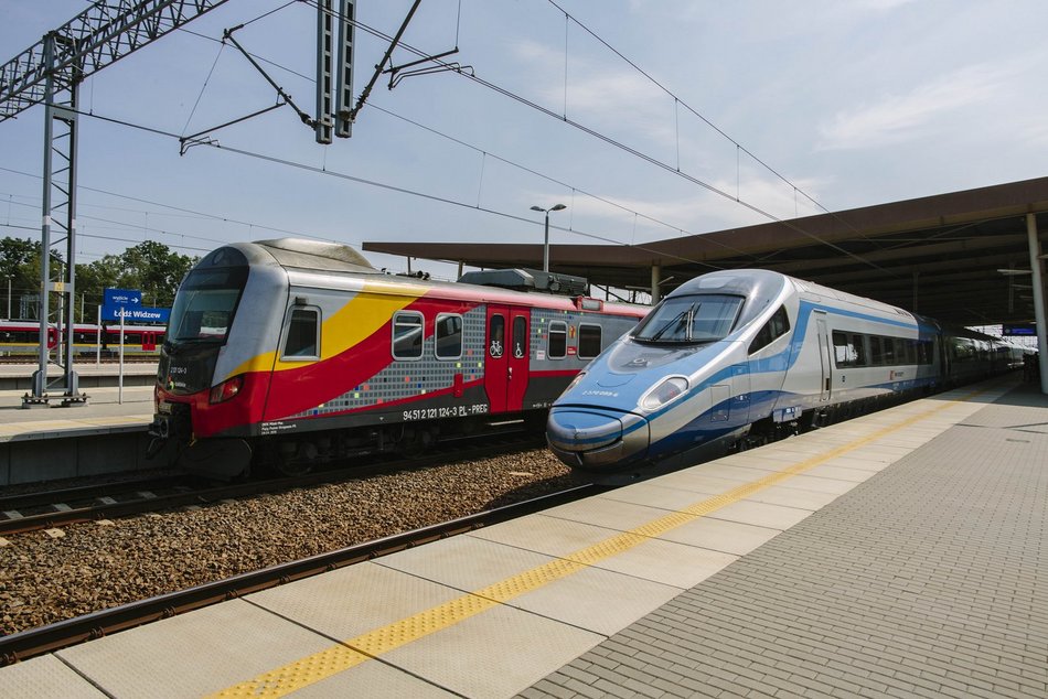 Dworzec kolejowy w Łodzi