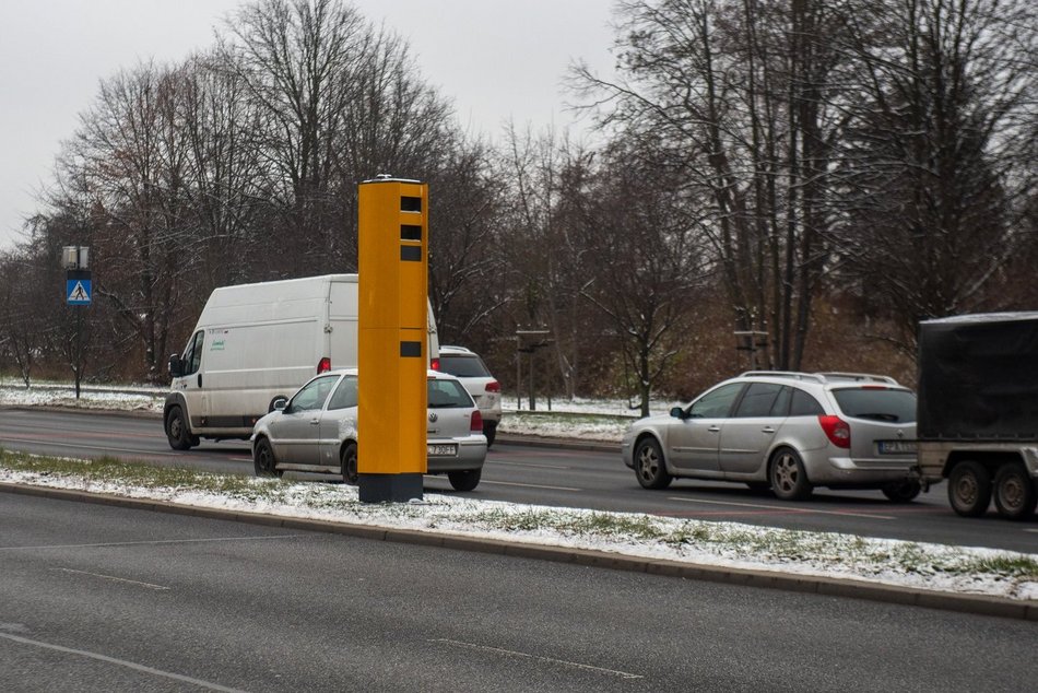 Ograniczenia prędkości przy fotoradarach w Łodzi