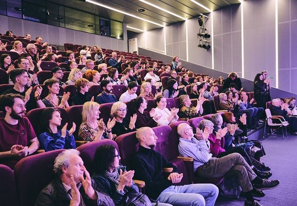 Łódź. Widownia w Centrum Dialogu w Łodzi
