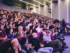 Łódź. Widownia w Centrum Dialogu w Łodzi