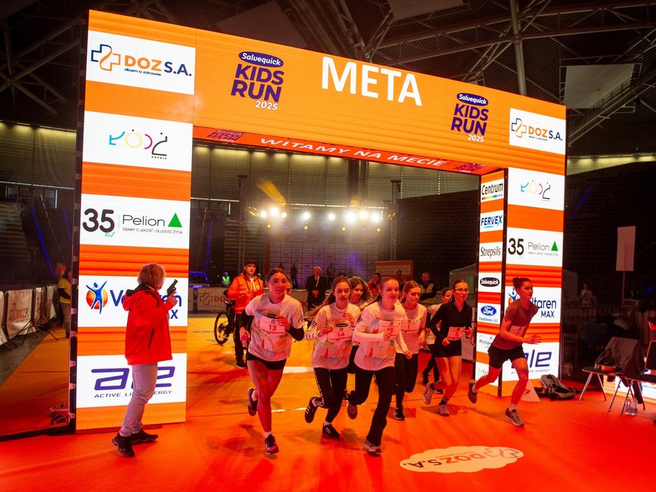 Kids Run na DOZ Maraton Łódź 2025. Tak pobiegły dzieci!