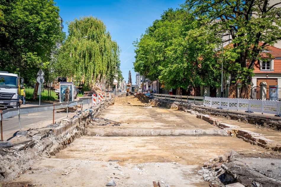 Łódź. Remont Franciszkańskiej w Łodzi