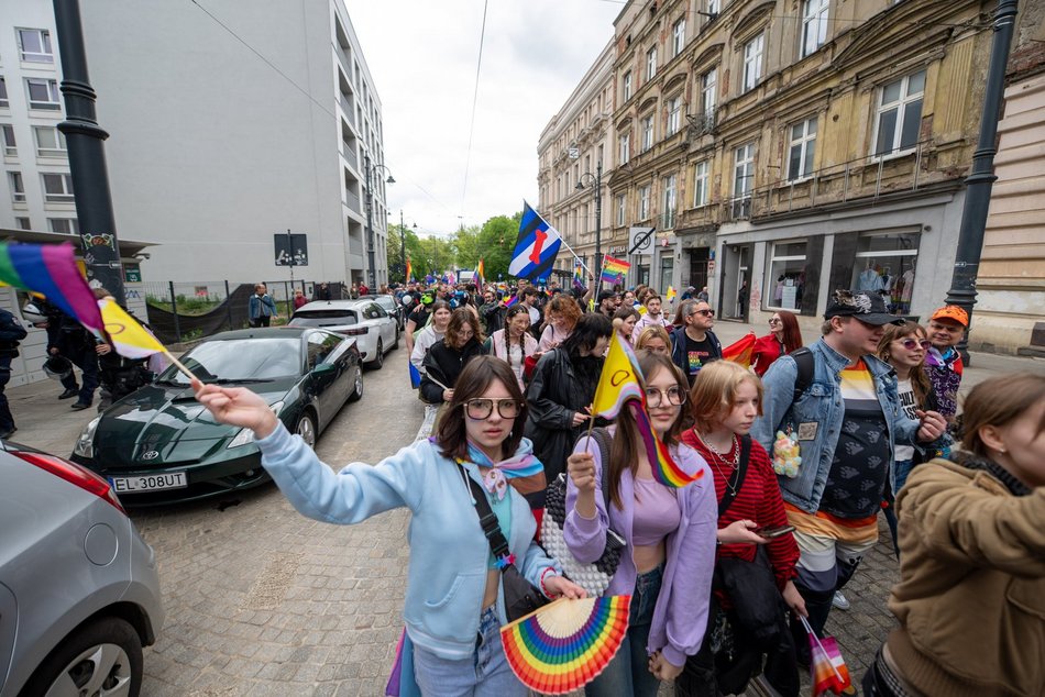 Łódź. Marsz Równości Łódź 2026 przeszedł ulicami miasta. Święto szacunku i tolerancji!