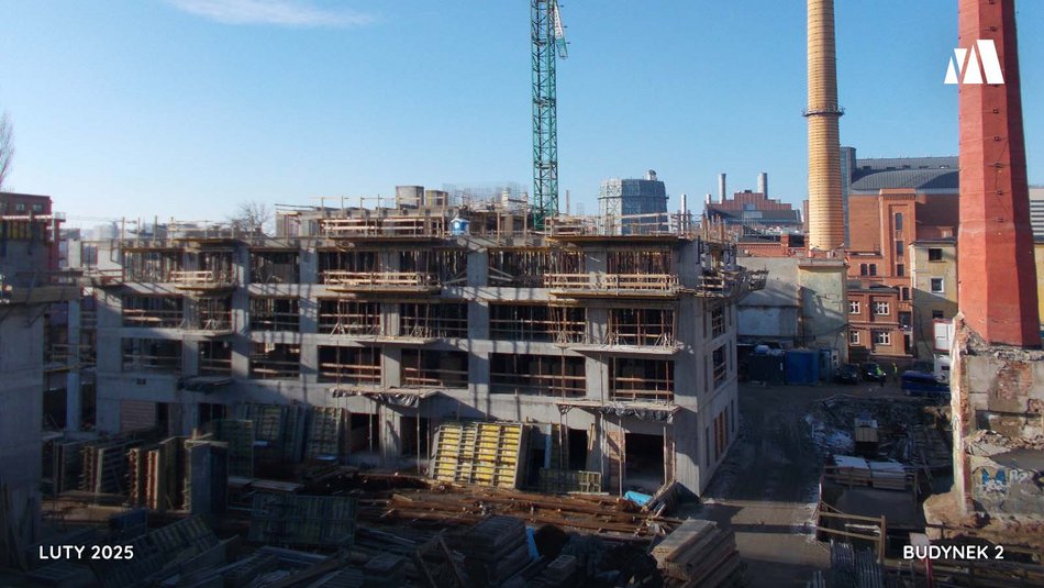 Łódź. Murapol Forum w Łodzi - plac budowy