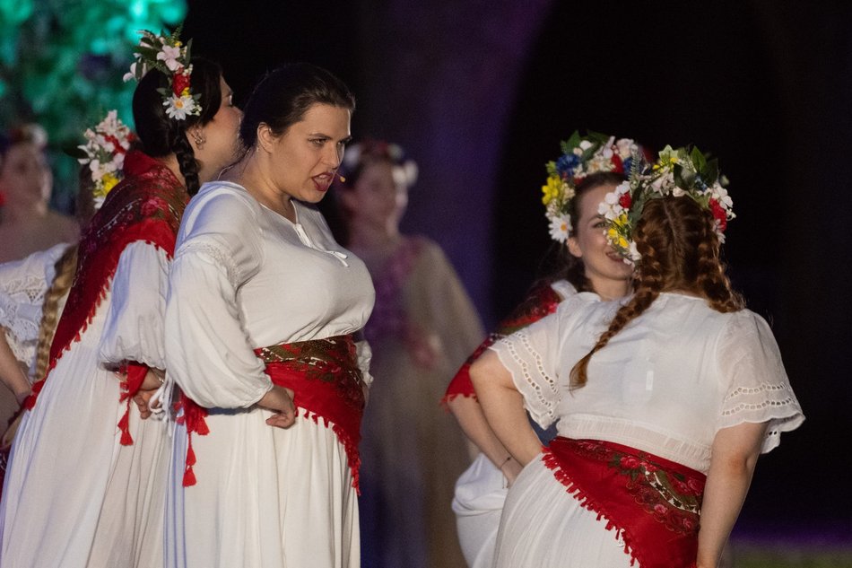 Łódź. Noc Świętojańska w Ogrodzie Botanicznym w Łodzi