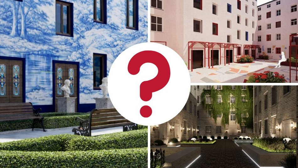 Łódź. Kolejne artystyczne podwórko w Łodzi. Studentki ASP zaprojektowały, Łodzianie wybiorą!