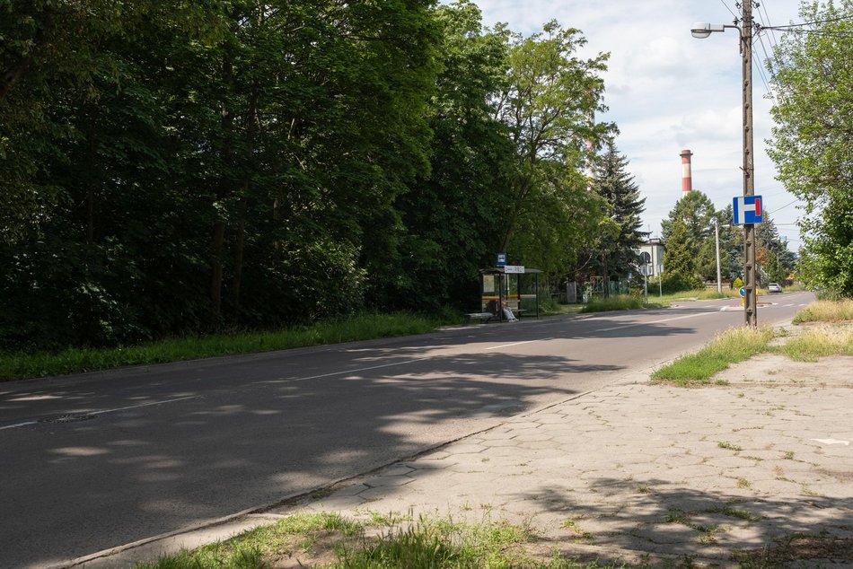 Łódź. Ulica Pojezierska w Łodzi przed remontem