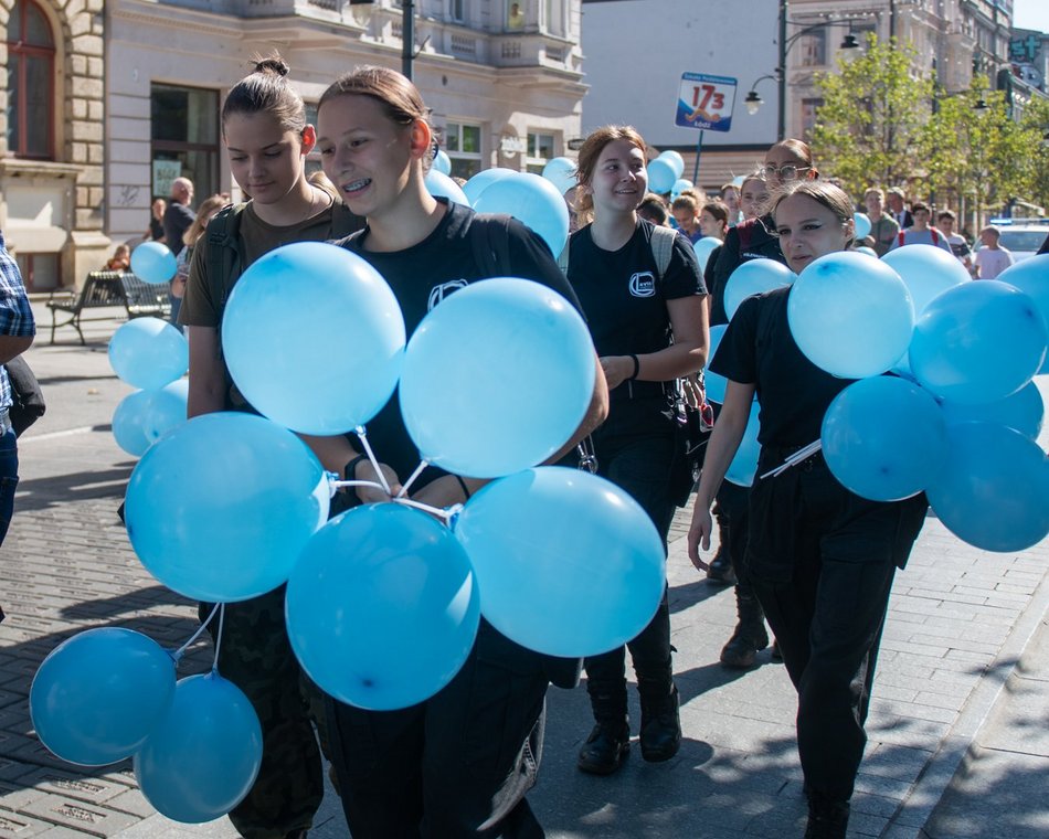 Marsz dla pokoju w Łodzi