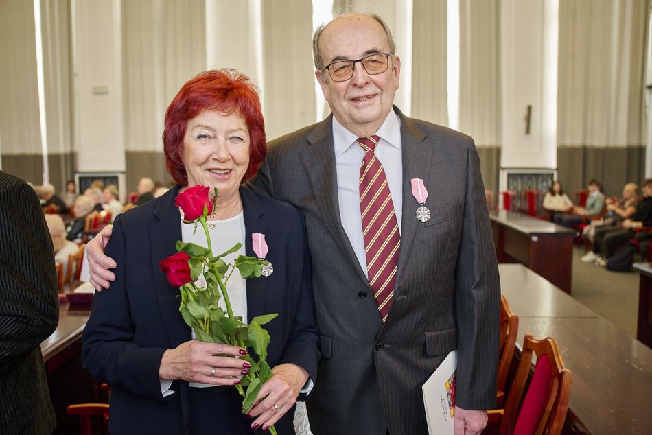 Małżeństwa z Łodzi uhonorowane medalami za wieloletnie pożycie