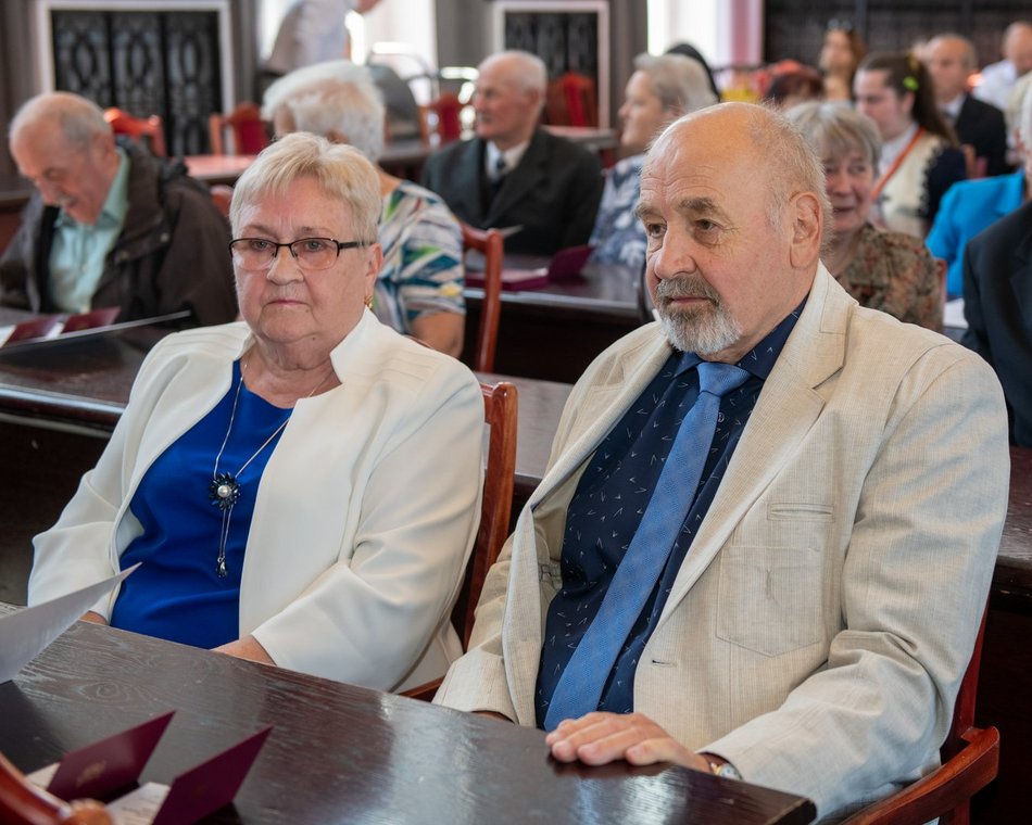 Medale za długoletnie pożycie małżeńskie trafiły do jubilatów z Łodzi.