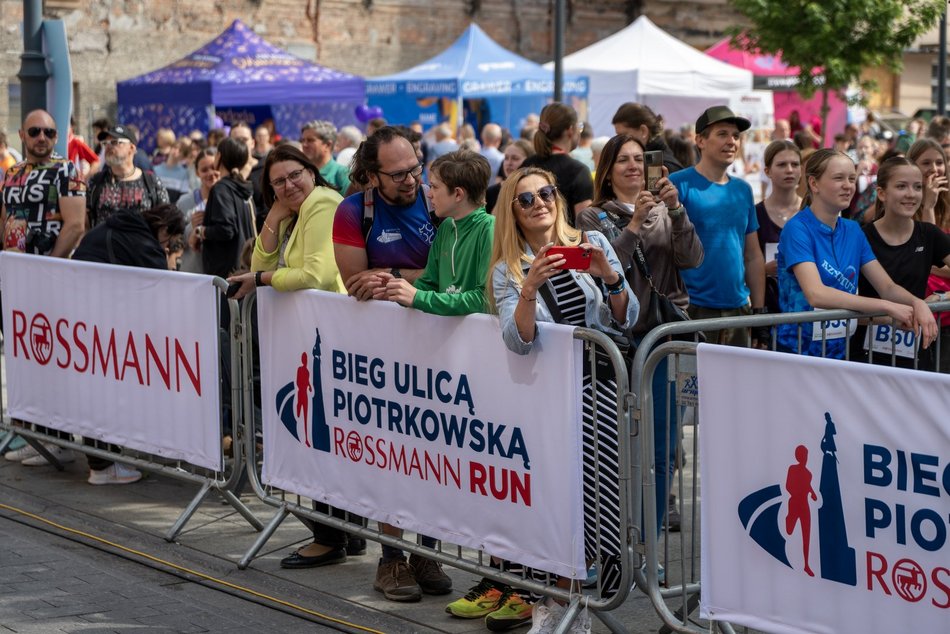 Mini Bieg Ulicą Piotrkowską Rossmann Run ukończony