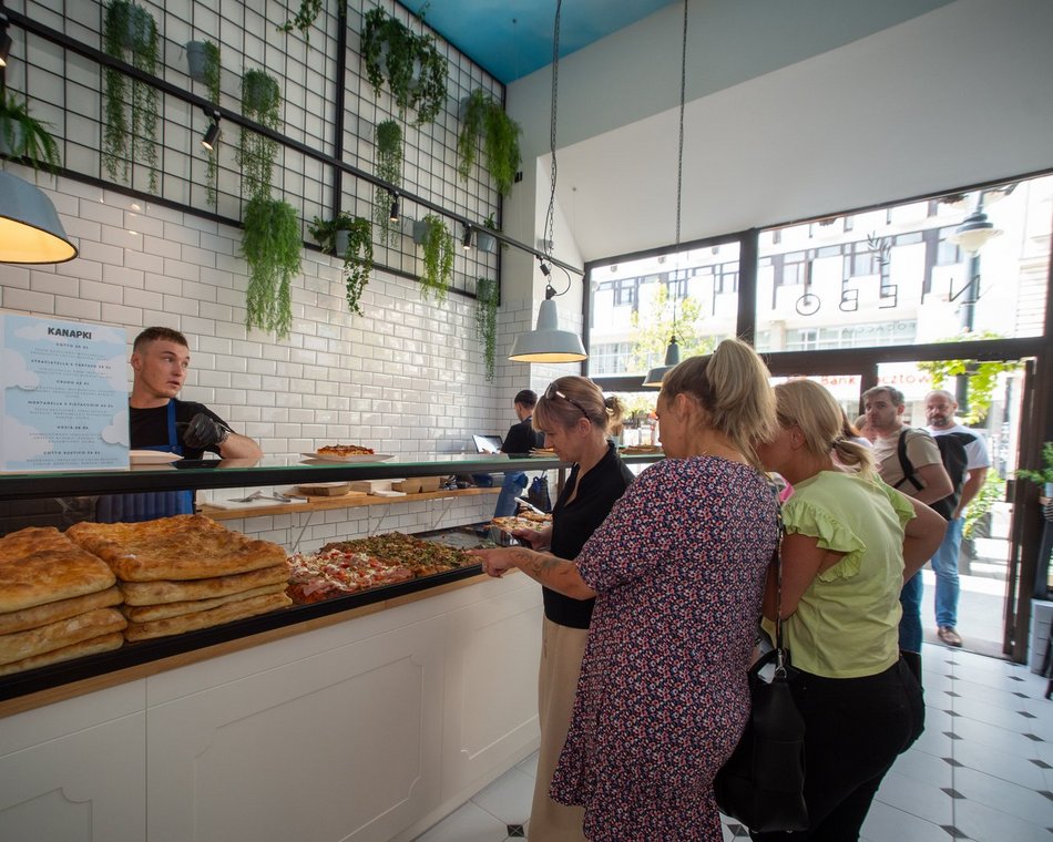 Niebo Foccacia przy Piotrkowskiej