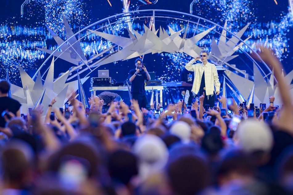 OKI na Łódź Summer Festival 2025. Fani szaleli na jego widok!