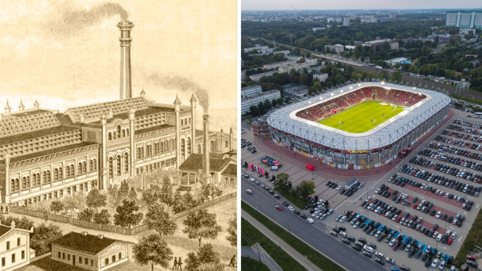 Stary Widzew - WiMa i stadion Widzewa