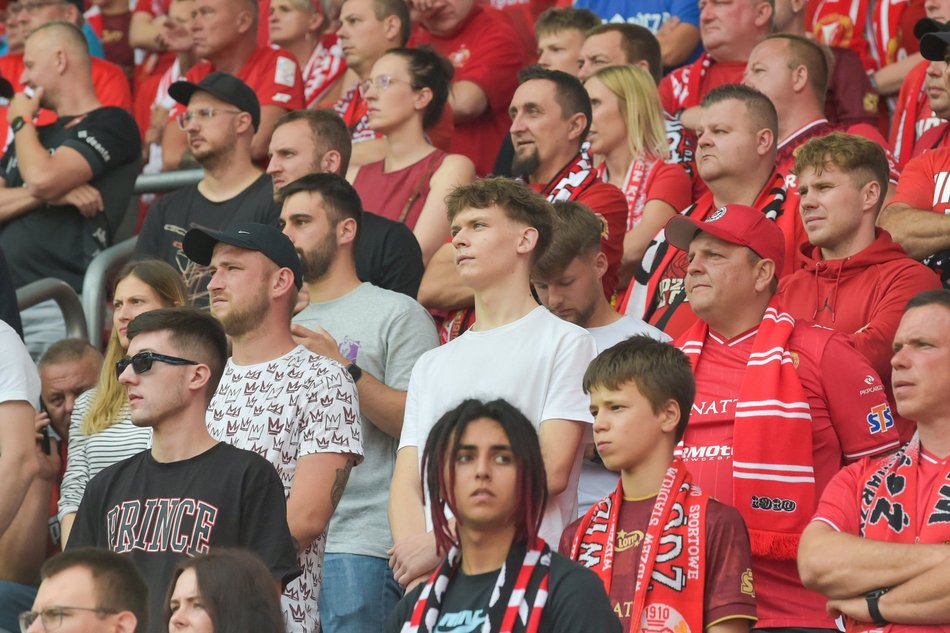 Kibice na meczu Widzewa Łódź kontra GKS Katowice. Byłeś/aś? Znajdź się w galerii