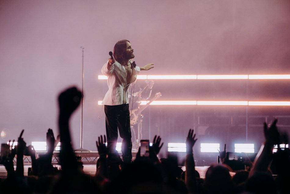 Łódź. Thirty Seconds to Mars w Łodzi! Tłumy na koncercie w Atlas Arenie!
