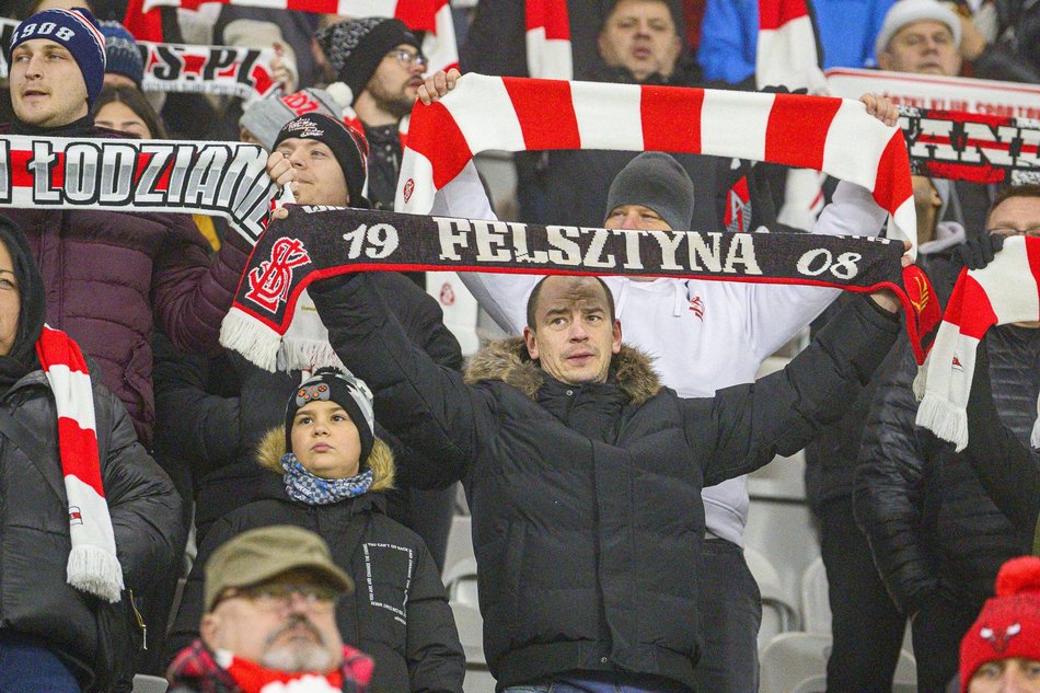 Kibice na meczu ŁKS Łódź z Polonią Warszawa. Byłeś? Odszukaj się na trybunach!