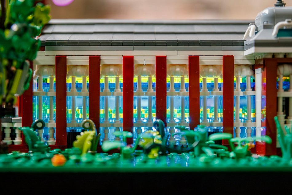 Elektrownia Scheiblera z klocków LEGO