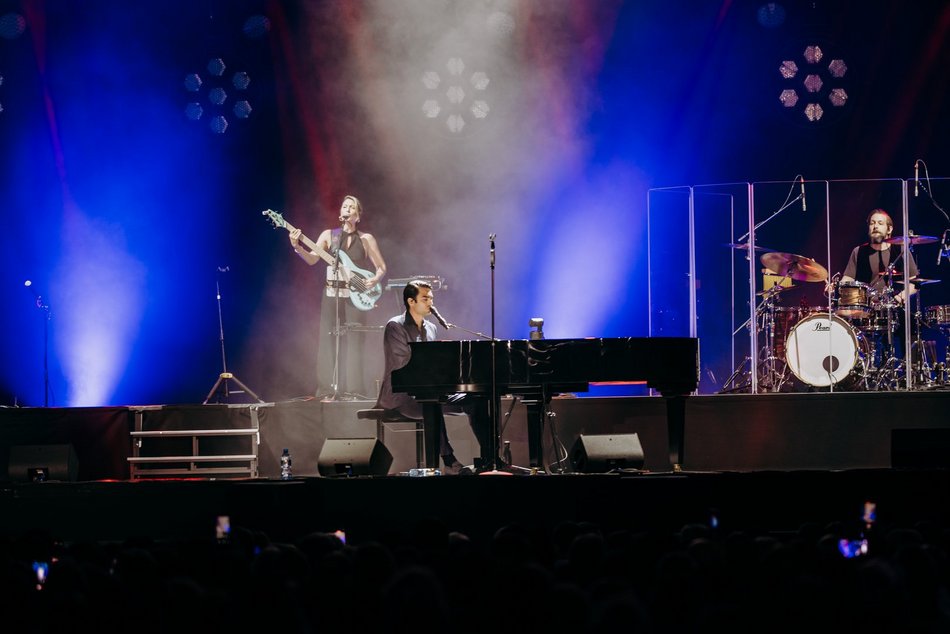 Łódź. Matteo Bocelli w Łodzi. Syn słynnego Andrei zachwycił tłumy w Atlas Arenie