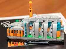 EC1 Łódź z klocków Lego, model autorstwa Michała Dudy