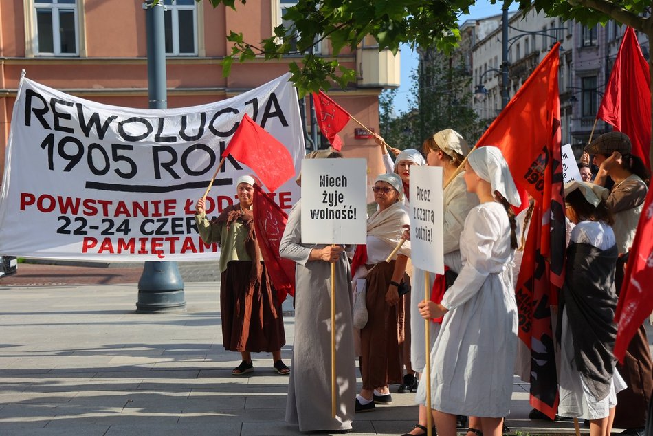 Łódź. Marsz Rewolucja w Łodzi
