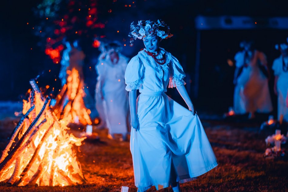 Łódź. Noc Świętojańska w Ogrodzie Botanicznym w Łodzi. Pełno magii, tańca i niezwykłych rytuałów