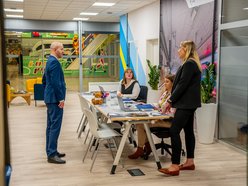 Kolej Dużych Prędkości w Łodzi. Nowy punkt informacyjny CPK na dworcu Łódź Fabryczna