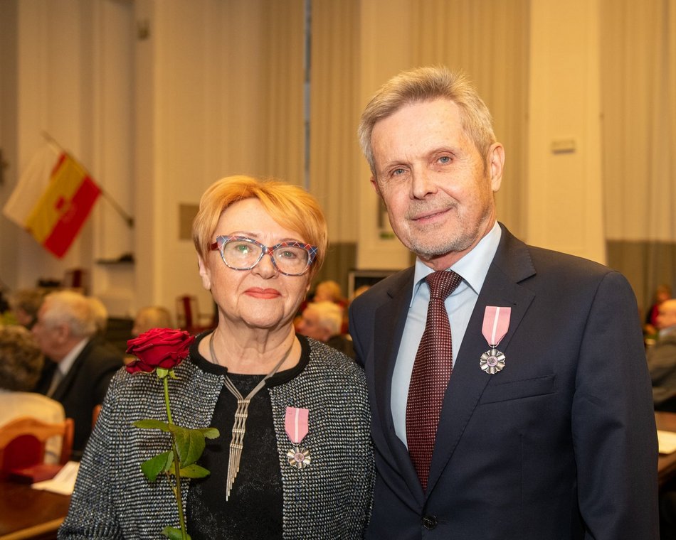 Medale dla małżeństw z Łodzi