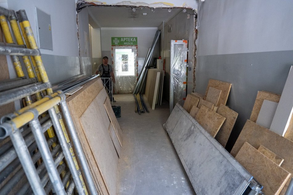 Remont przychodni przy ul. Rzgowskiej 170