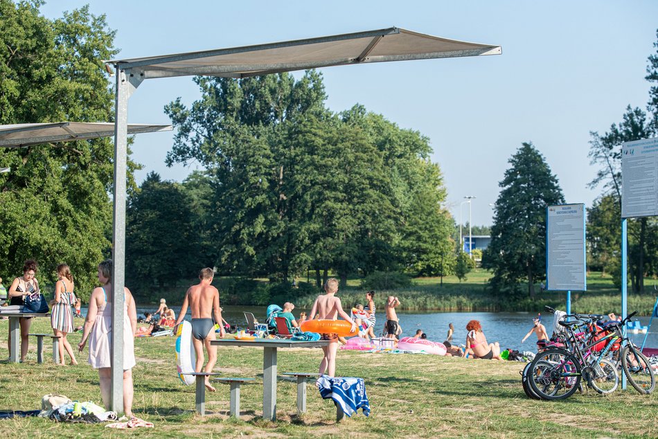 Stawy Jana - kąpielisko w Łodzi