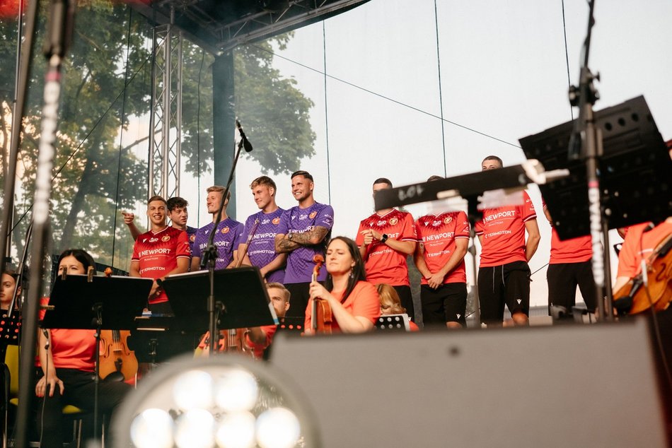 Widzew Łódź zaprezentowany! Byłeś/aś w parku Widzewskim? Odszukaj się w galerii!