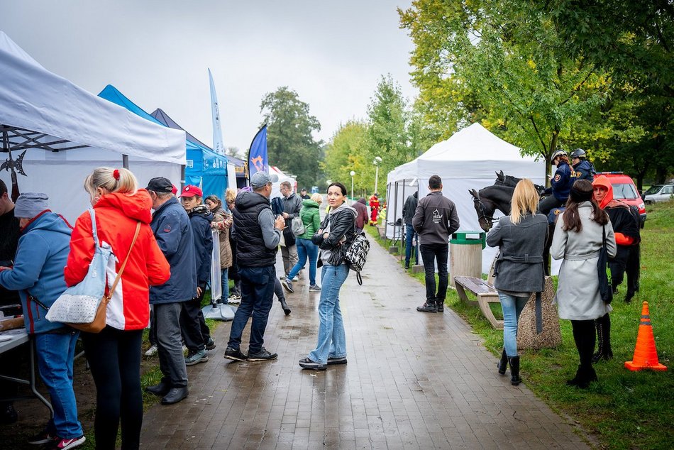 Łódź. Deszcz nikogo nie wystraszył! Piknik z Budżetem Obywatelskim Łódź