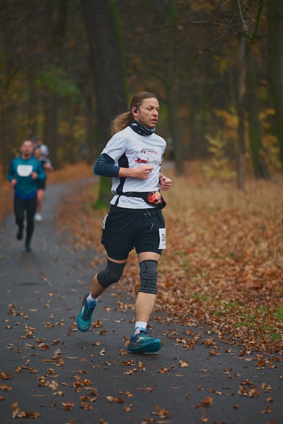 Łódź. Bieg Niepodległości w parku Julianowskim